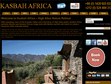 Tablet Screenshot of kasbahafrica.com